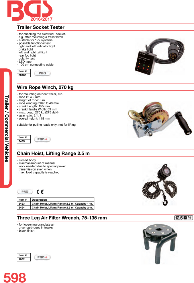 Chain Hoist, Lifting Range 2.5 M, Capacity 1 To. From (706x1000), Png Download