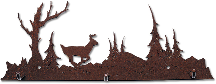 Ironworks Coat Rack - Coat Rack (934x396), Png Download