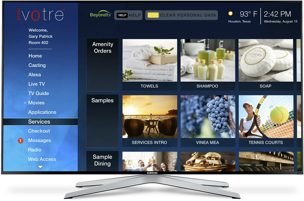 Btv Services Screen (1050x713), Png Download