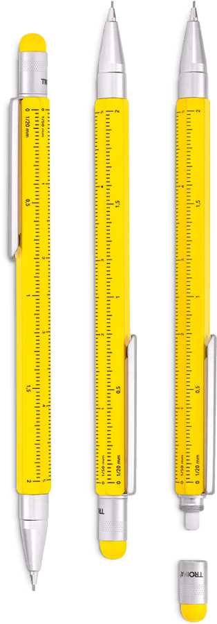 Troika Construction Graphite Mechanical Tool Pencil (1000x1000), Png Download