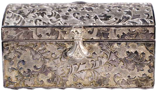 Vintage Silver Ring Box - Handbag (1000x667), Png Download