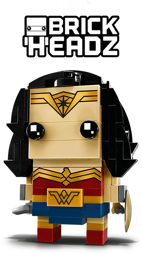 Brickheadz (652x869), Png Download