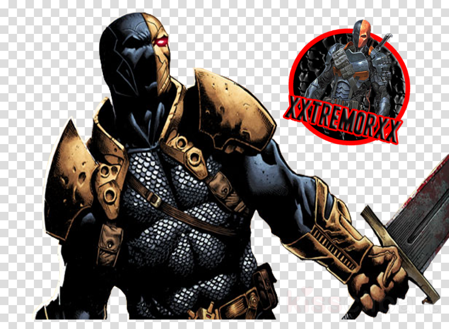 Deathstroke Clipart Deathstroke Green Arrow Red Hood - Orange And Black Dc Villain (900x660), Png Download