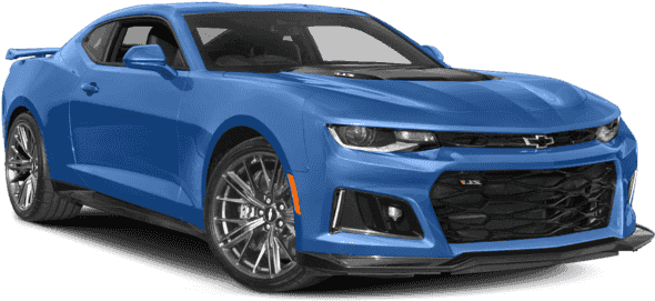 2018 Chevrolet Camaro Zl1 Black (640x480), Png Download