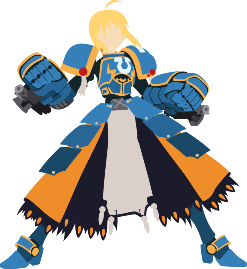 Fate Stay Night Warhammer 40k (811x884), Png Download