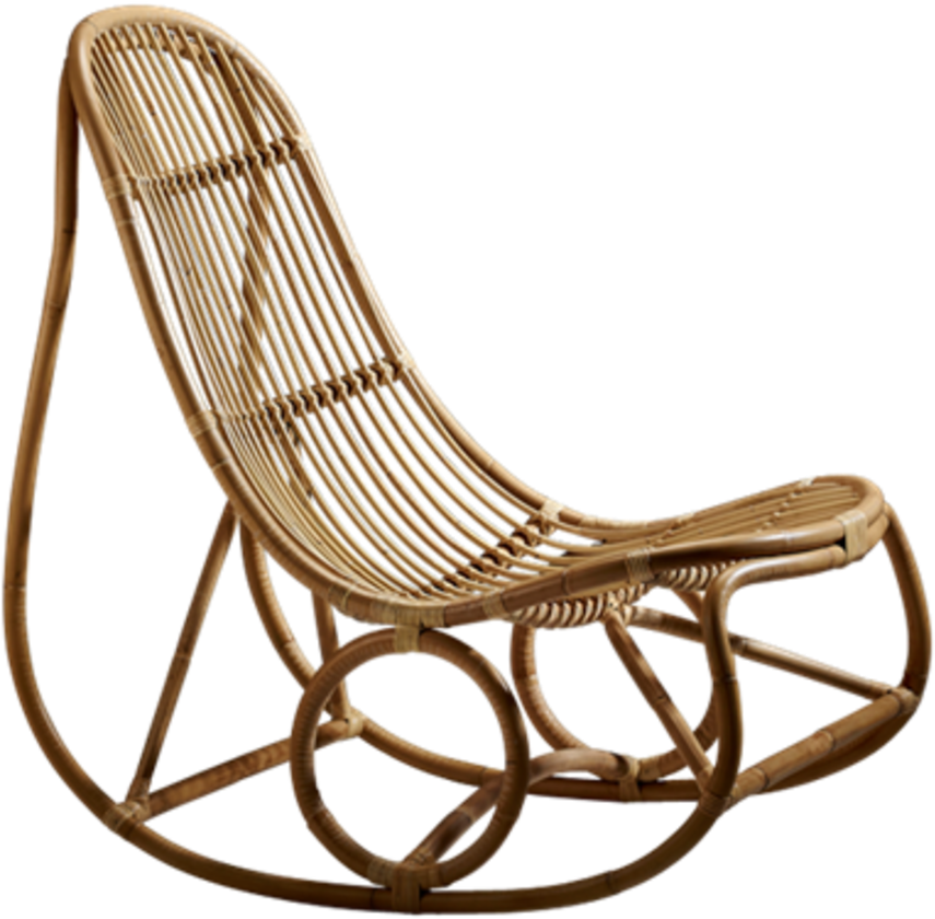 Nanna Ditzel Rocking Chair (1600x901), Png Download