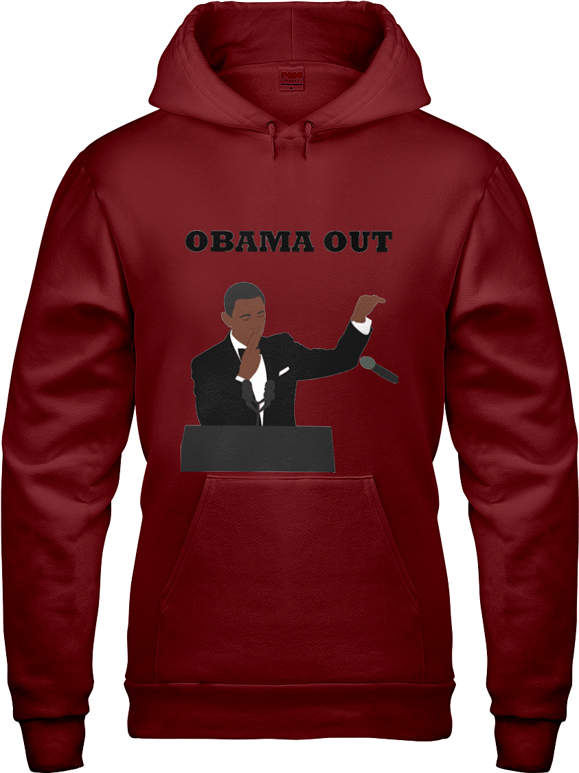 "obama Out" Mic Drop Hoodie - F * * * * * * * * * * * * * * * * Ck Why The F * * (900x1125), Png Download