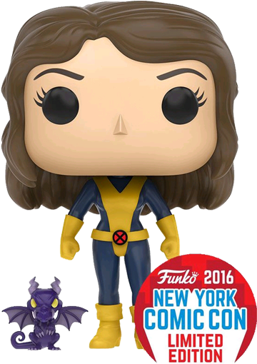 Kitty Pryde Nycc 2016 Us Exclusive Pop Vinyl Figure - Kitty Pryde Funko Pop (600x600), Png Download