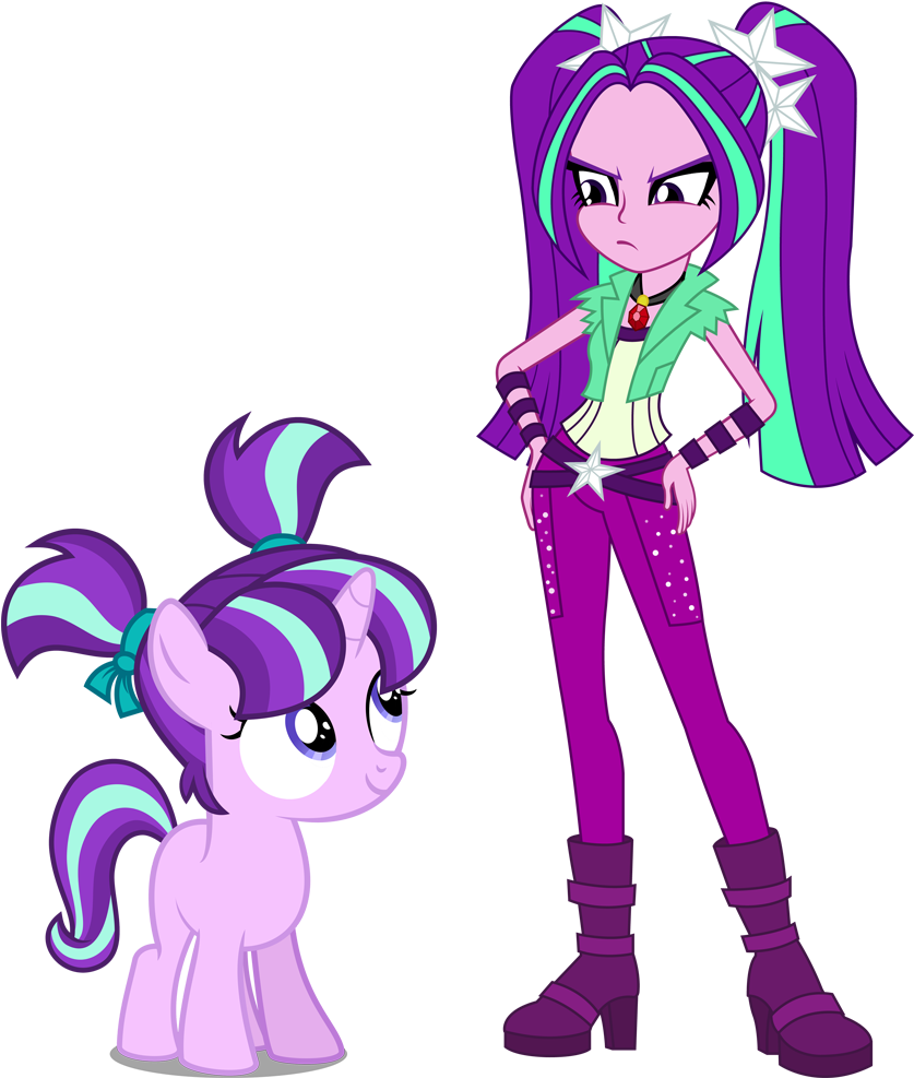 Aria Blaze, Equestria Girls, Filly, Rainbow Rocks, - Mlp Starlight Glimmer Equestria Girl (836x1000), Png Download