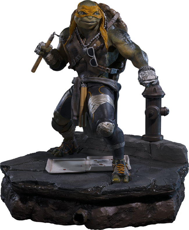 Prime 1 Teenage Mutant Ninja Turtles - Michelangelo Tmnt Prime 1 (650x789), Png Download