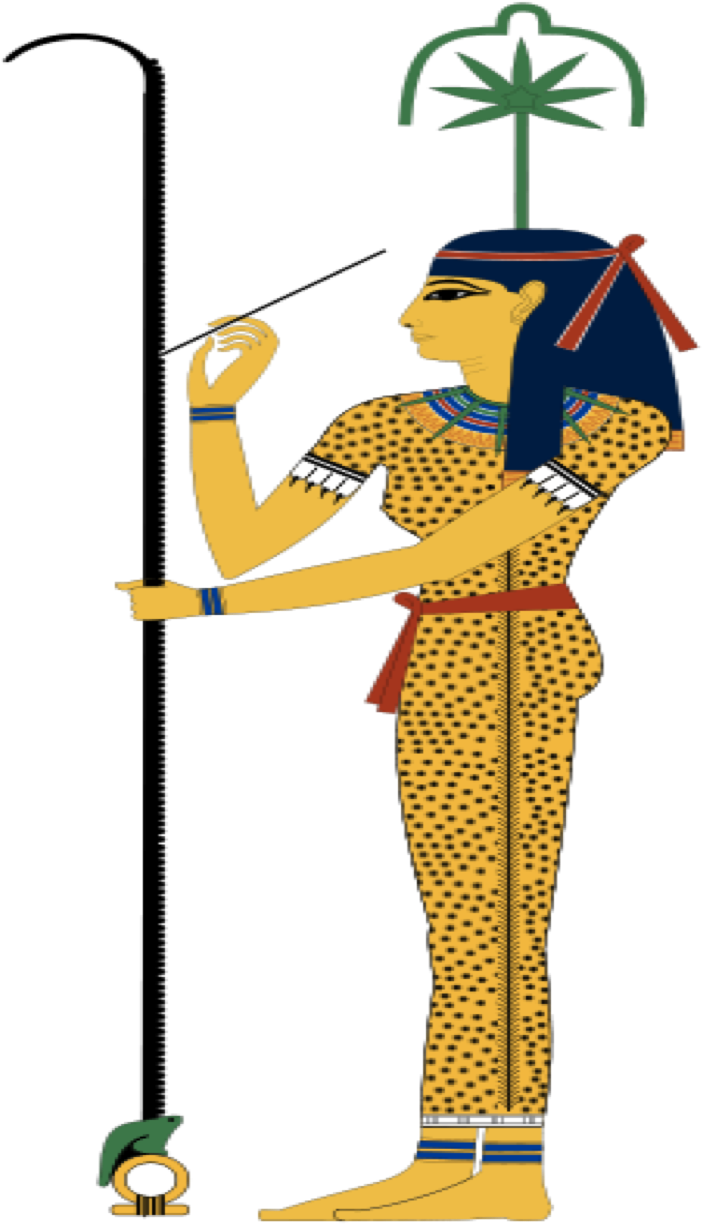 Seshat Goddess (827x1239), Png Download