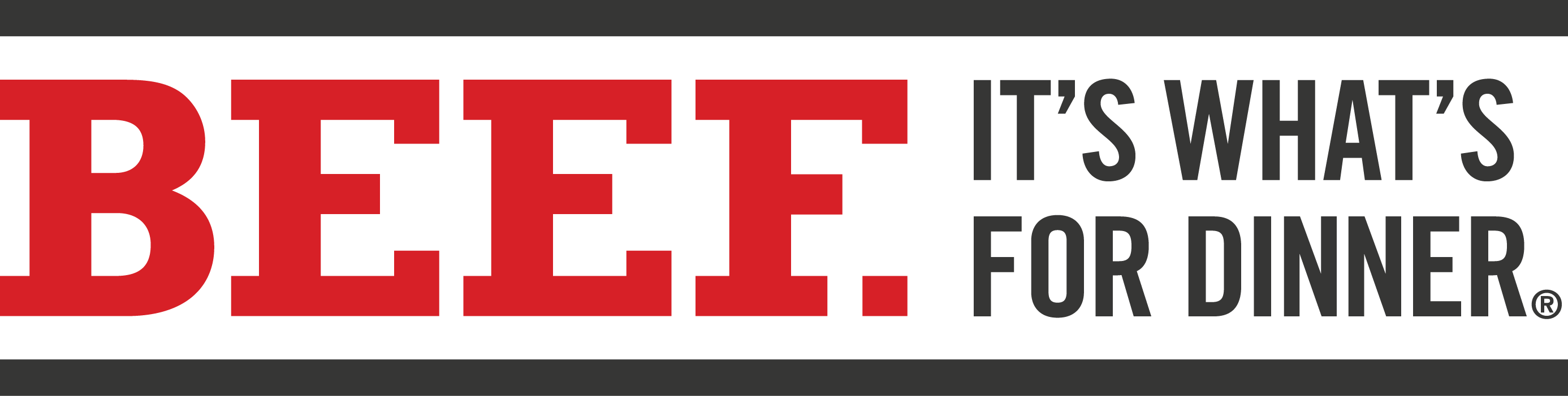 Bifwd Horizontal Full Color - Beef Its Whats For Dinner Logo (2773x701), Png Download