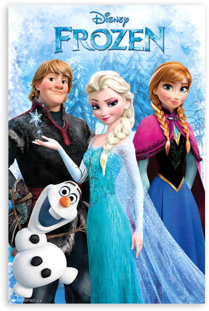 Five Below - Frozen Anna Elsa Kristoff (654x654), Png Download