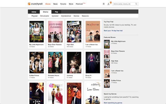 Korean Dramas On Crunchyroll (940x400), Png Download