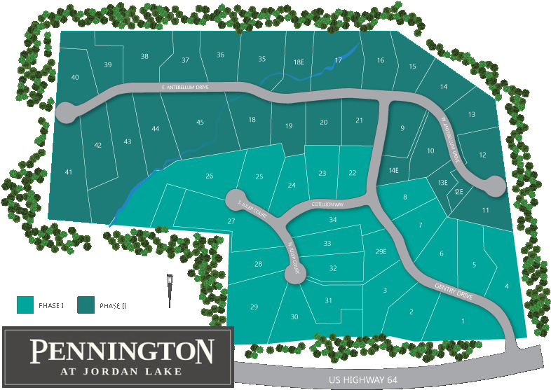Pennington At Jordan Lake New Homes In Pittsboro Sitemap - Pennington At Jordan Lake (816x582), Png Download