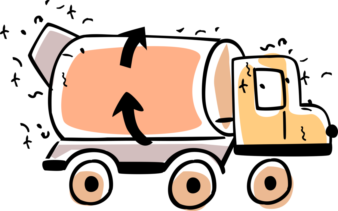 Vector Illustration Of Construction Industry Heavy - Industry (1124x700), Png Download