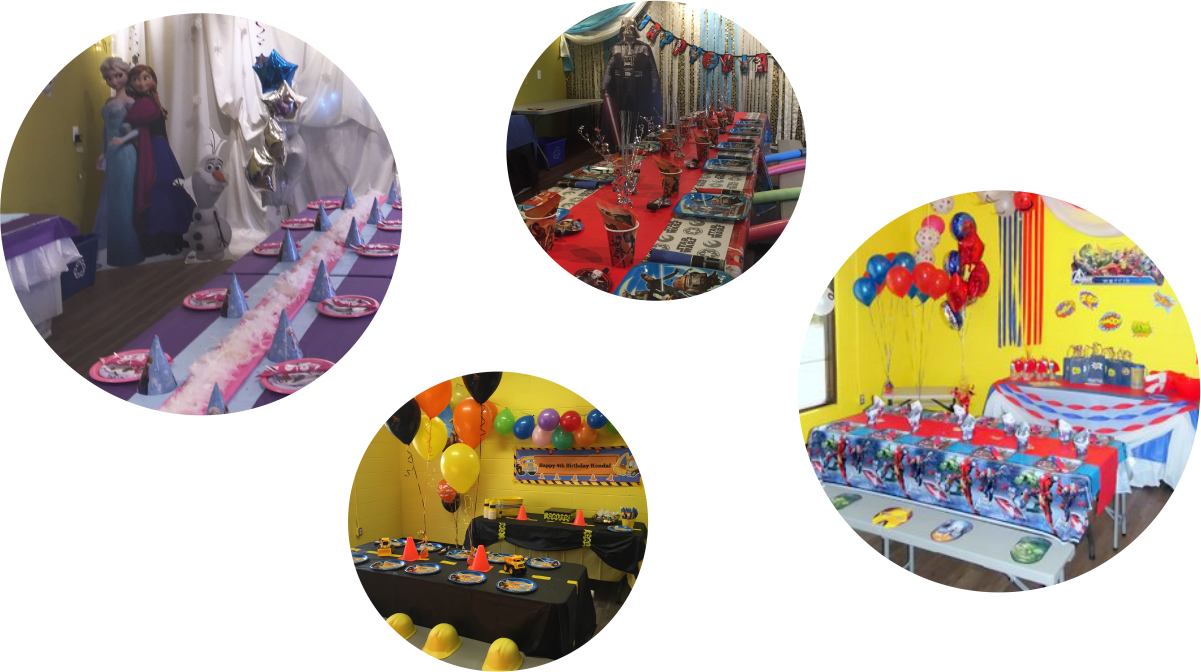 Theme Birthday Parties - Kelowna (1201x672), Png Download