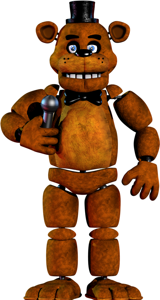 Freddy Fnaf 1 (755x1058), Png Download