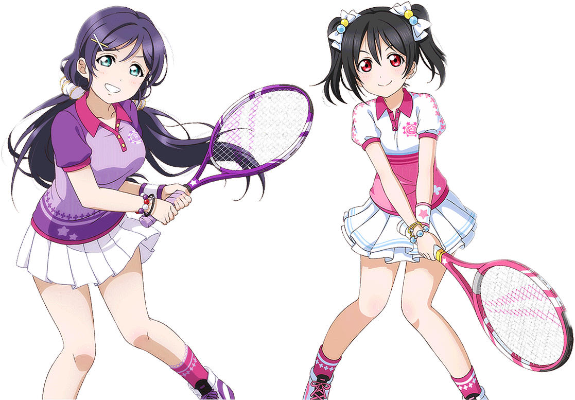 Report Abuse - Love Live Tennis Cards (1117x777), Png Download