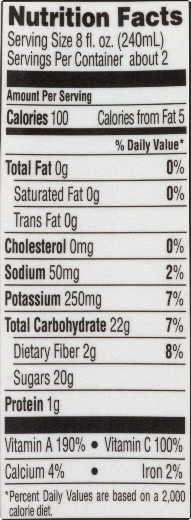 Bolthouse® Farms Orange Carrot 100% Fruit & Vegetable - Del Monte Mandarin Oranges 29 Oz. Can (1800x1800), Png Download