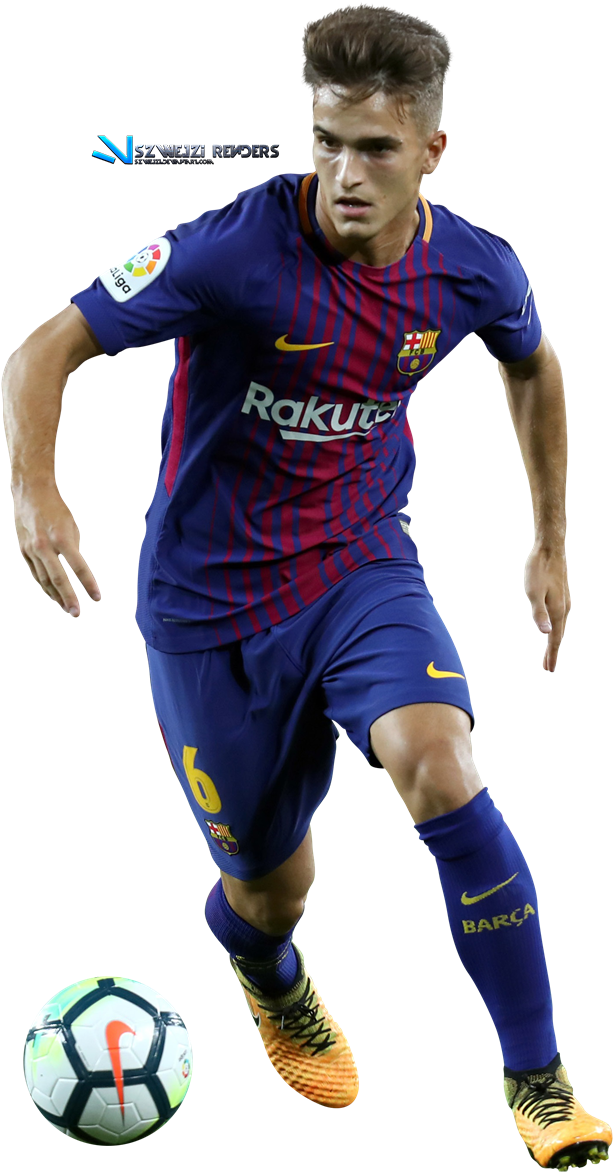 Denis Suarez Png - Denis Suarez Barcelona Png (641x1200), Png Download