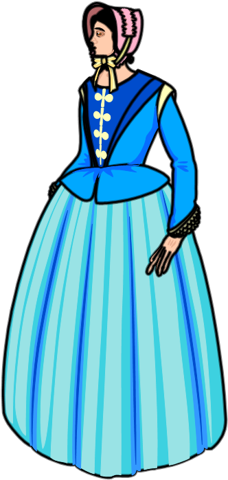 Victorian Woman - Costume Design & Illustration: For Film Video Games (402x768), Png Download