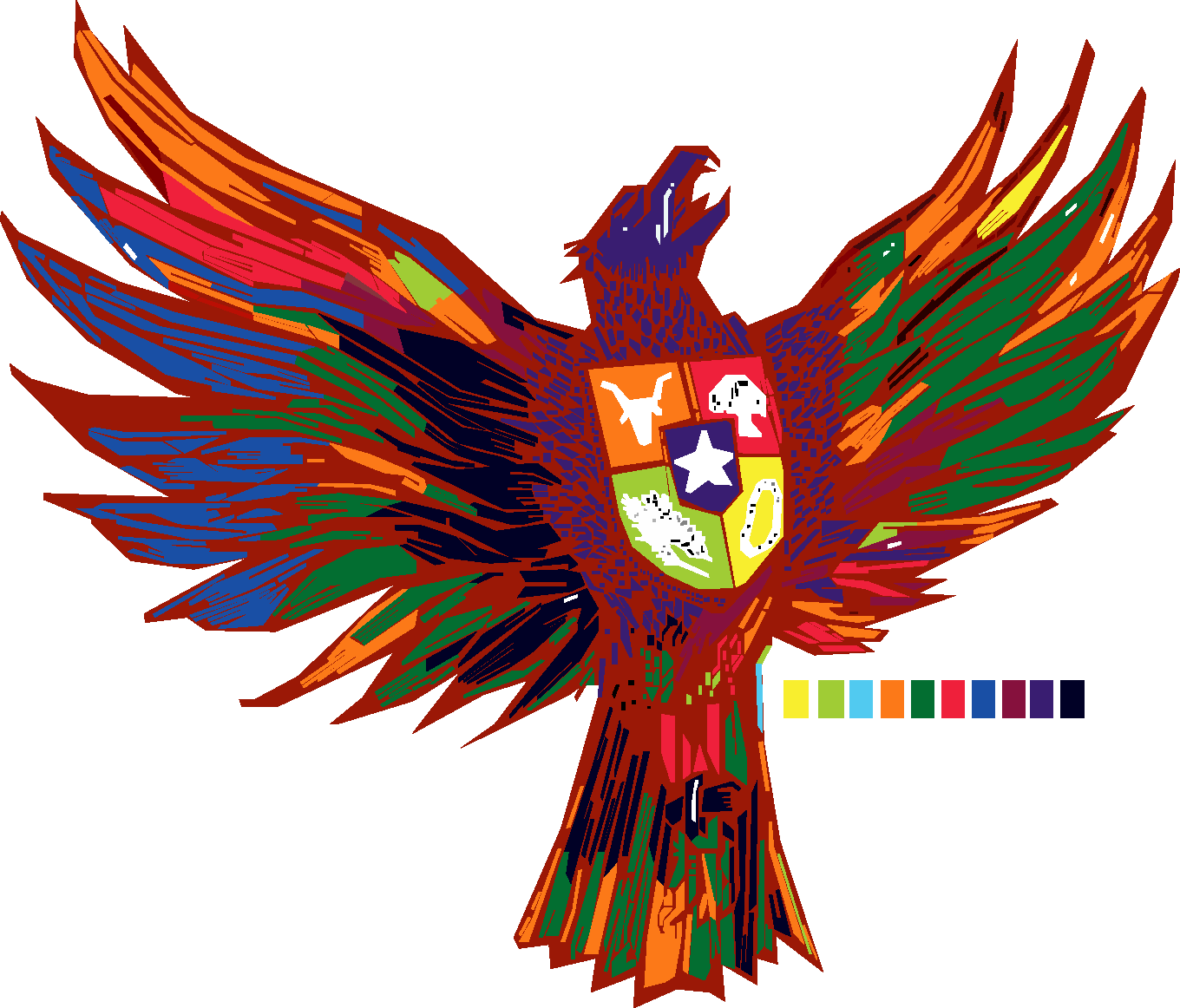 Garuda Pancasila Png (1360x1162), Png Download