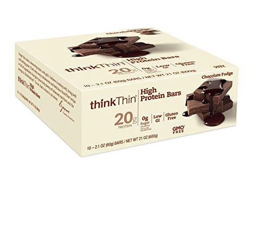 Auction - Beautyshopz Thinkthin High Protein Bars Chocolate Fudge (1000x1000), Png Download