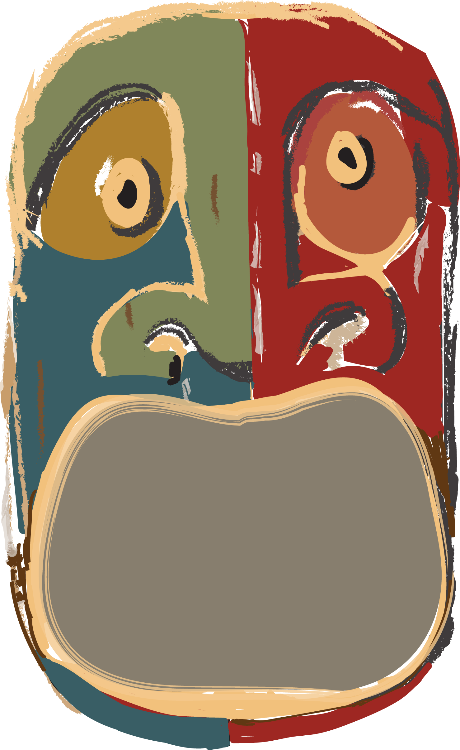 Easy Vector Tiki Png (1478x2406), Png Download