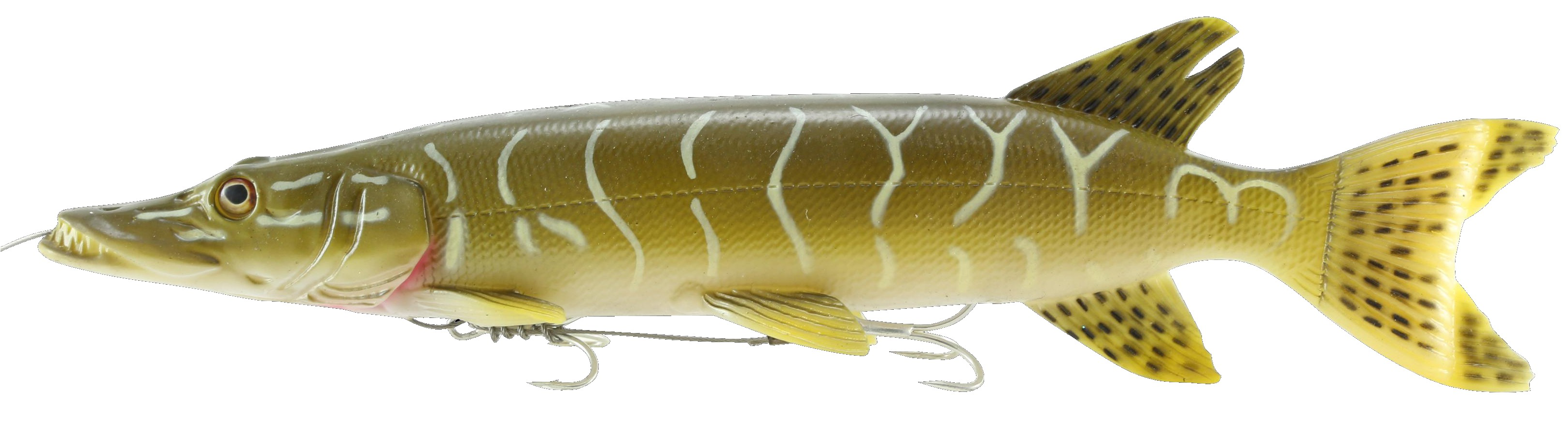 Sg 3d Line Thru Pike 30cm 210g - Savage Gear 3d Line Thru Pike - 30cm, 210g, Pike (3246x3246), Png Download