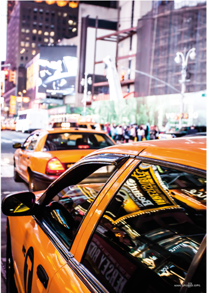 Yellow Taxi Png (600x600), Png Download