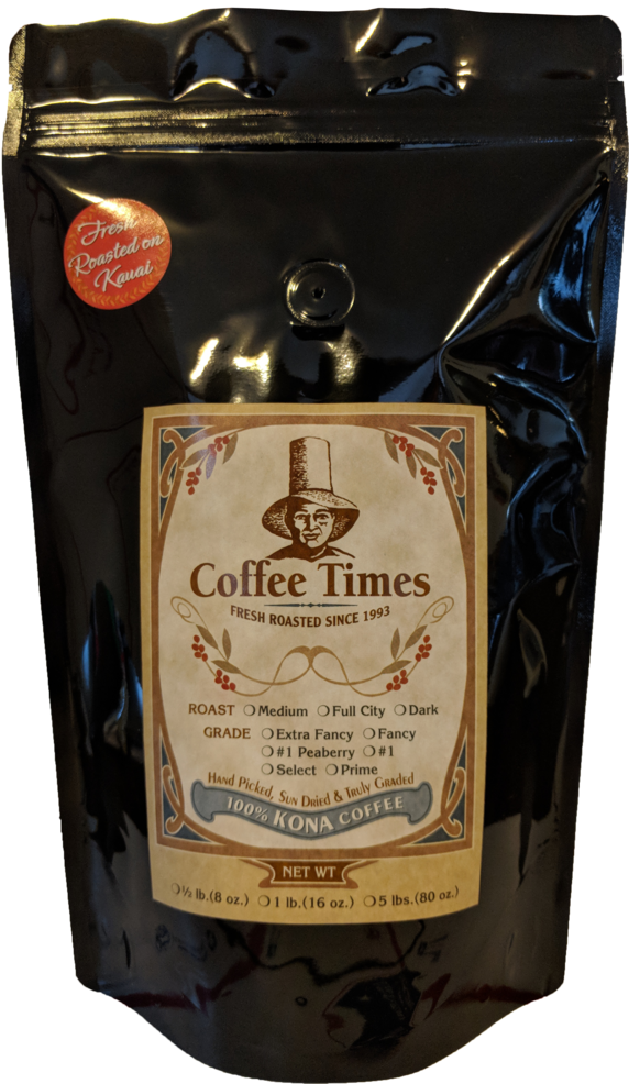 Kona Extra Fancy - Peaberry (655x1024), Png Download