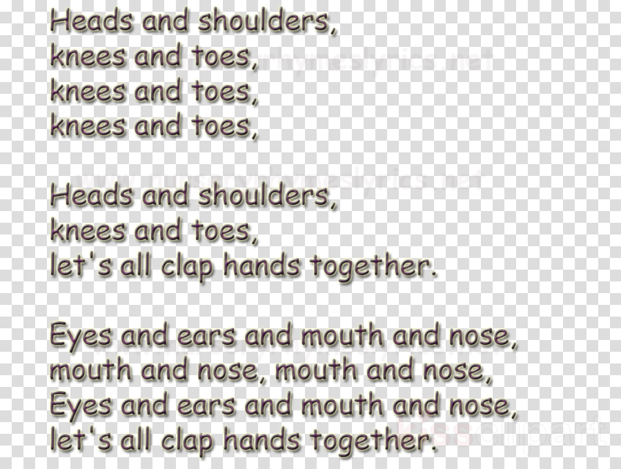 Obama Bumper Car Clipart Car Document Line - Head And Shoulders Rhyme Lyrics (900x680), Png Download