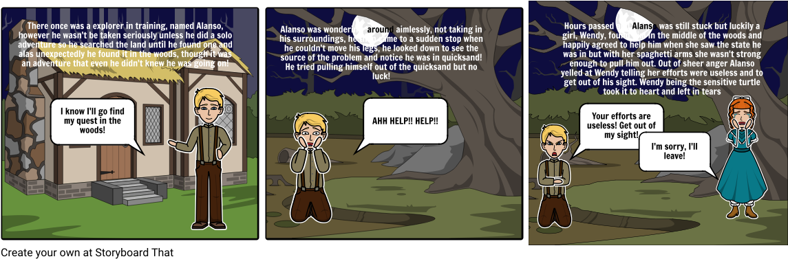 Fairy Tale - Cartoon (1164x385), Png Download