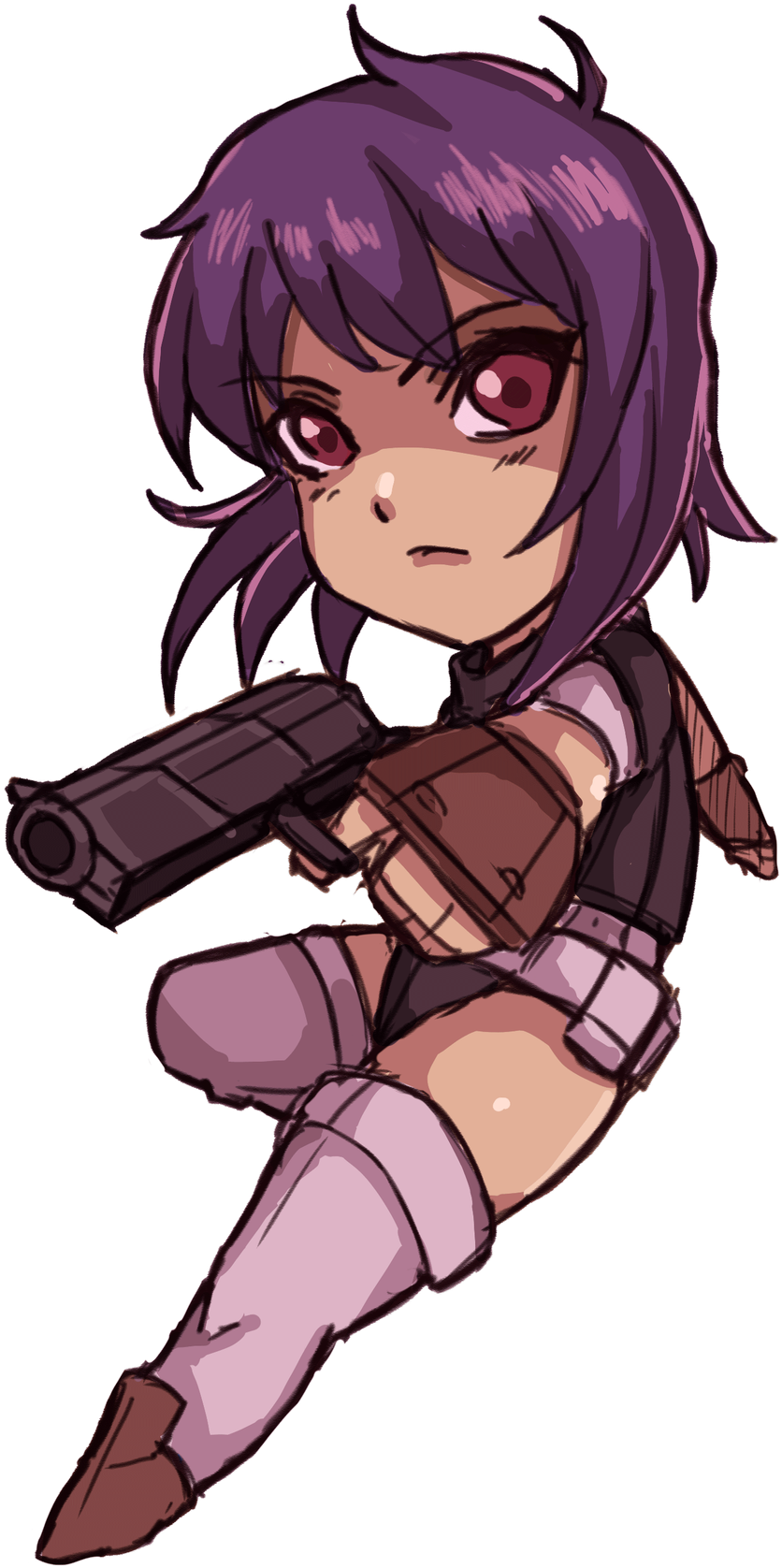 Fanart Of The Day, - Motoko Kusanagi (1024x1842), Png Download