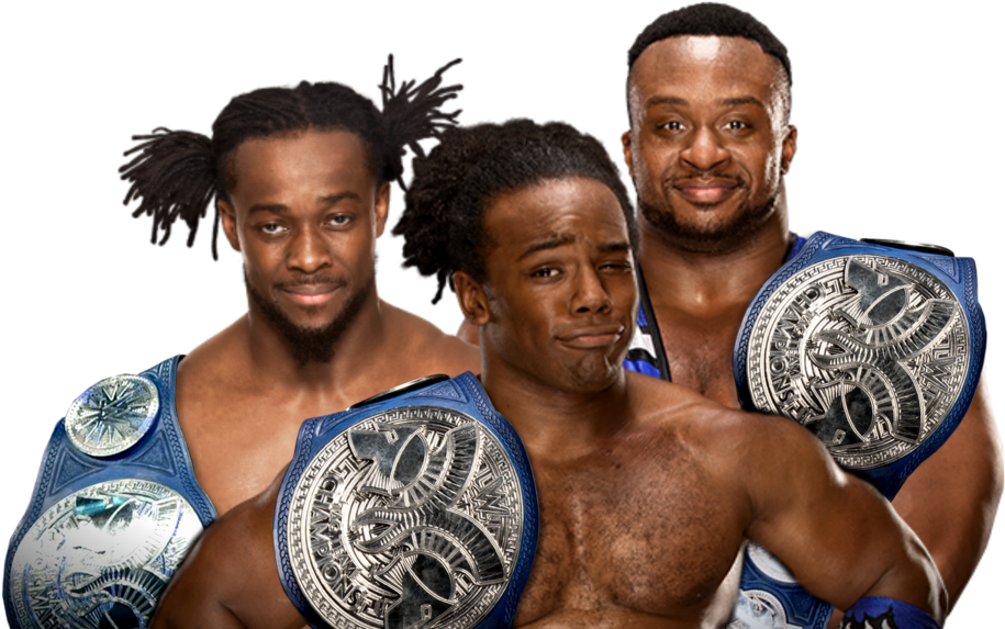 New Day Sdlive Tag Team Champions 2017 By Lunaticdesigner - The New Day (1024x576), Png Download