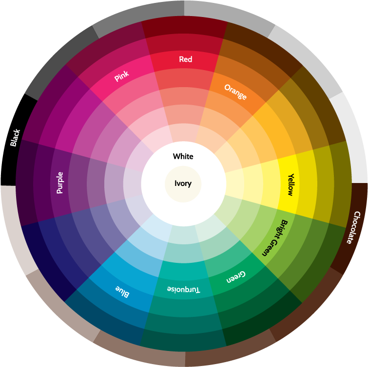 Color Mix Guide - Satin Ice Color Mix Guide (768x769), Png Download
