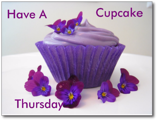 Have A Cupcake Thursday - Purple Cupcake (608x608), Png Download