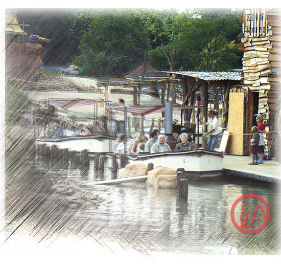 Picture - Fish Pond (550x518), Png Download