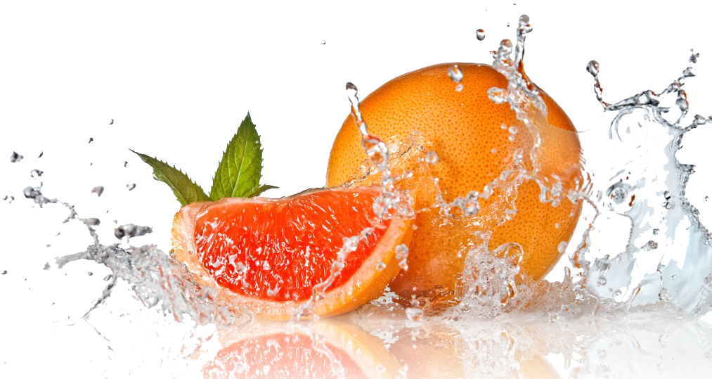 Fruit Water Splash Free Download Png - Fruits In Water Png (1024x685), Png Download