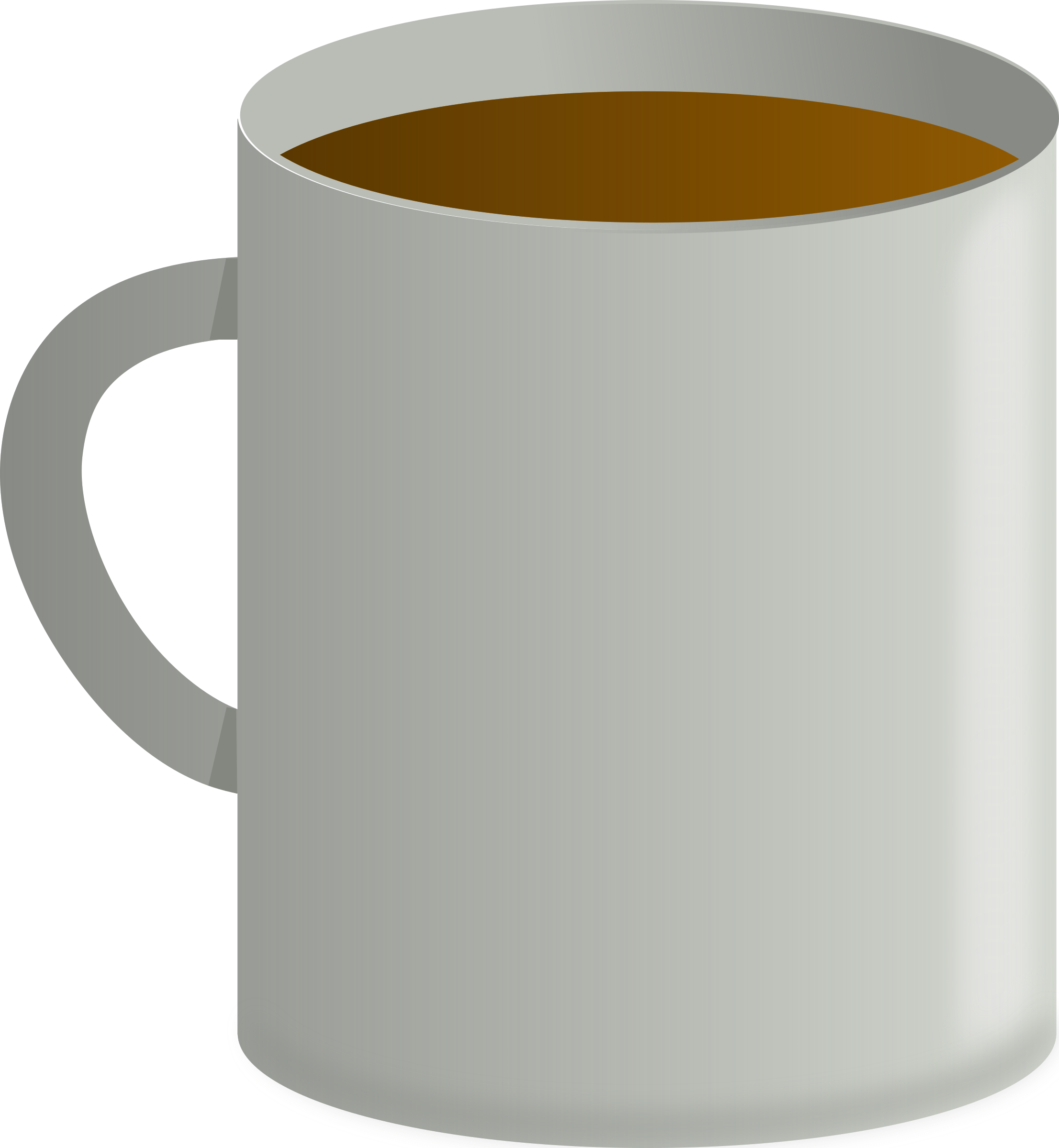 Mug Coffee Png - Mug Of Coffee Clipart (2213x2400), Png Download