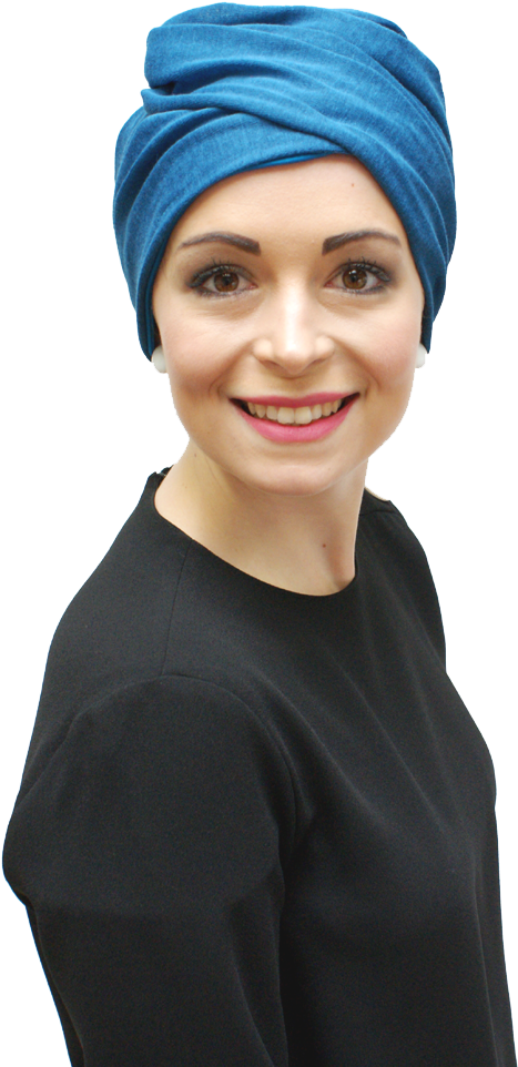 Chemo Hat No-tie Turban - Suburbanheadwear Women's Chemo Headwear For Cancer (667x1000), Png Download