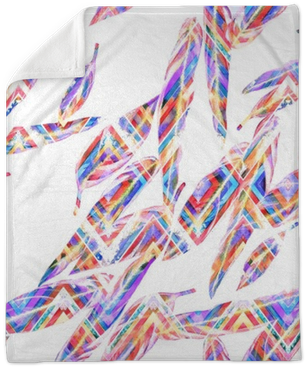 Colorful Watercolor Leaves Of Exotic Calathea Whitestar - Watercolor Painting (400x400), Png Download