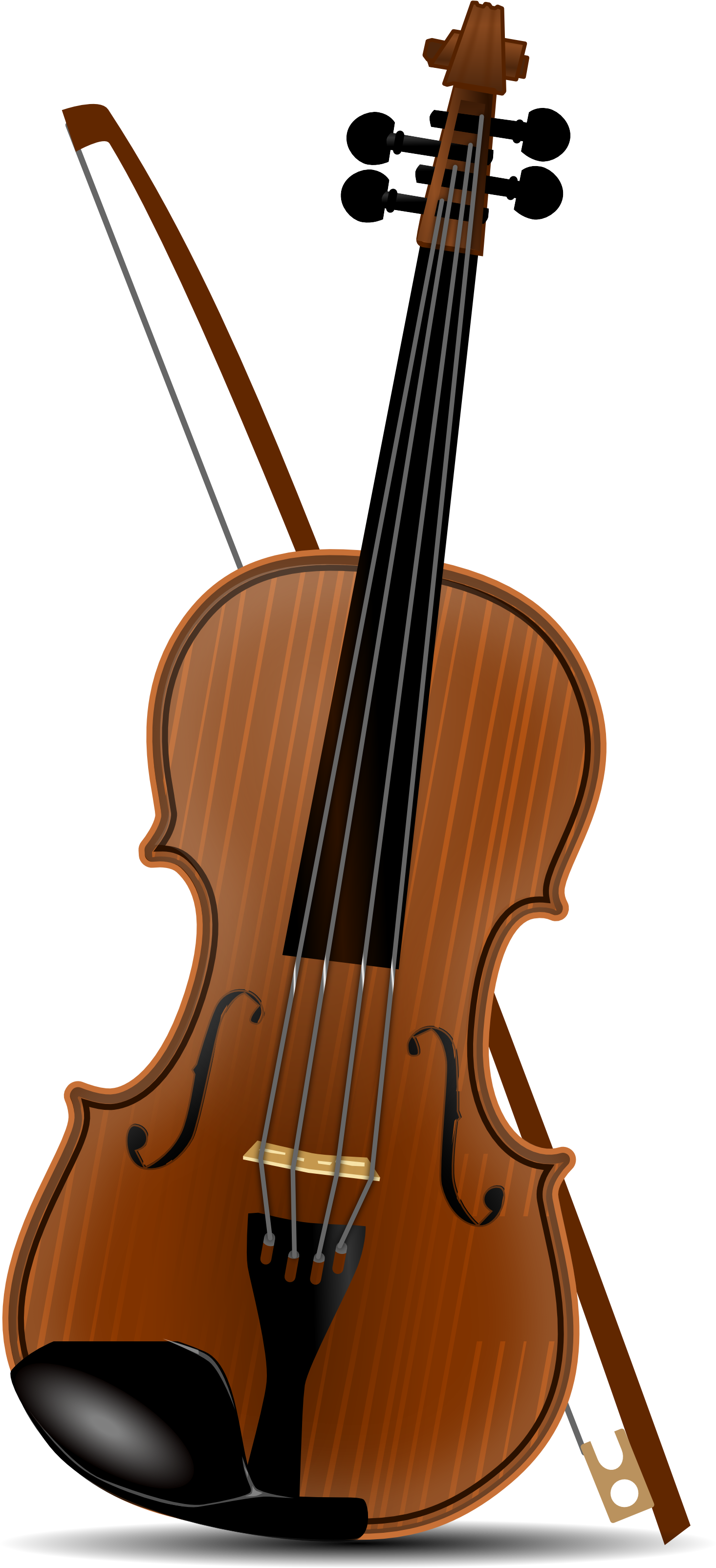 Adobe Illustrator Clip Art - Violin Clip Art Png (1979x3364), Png Download