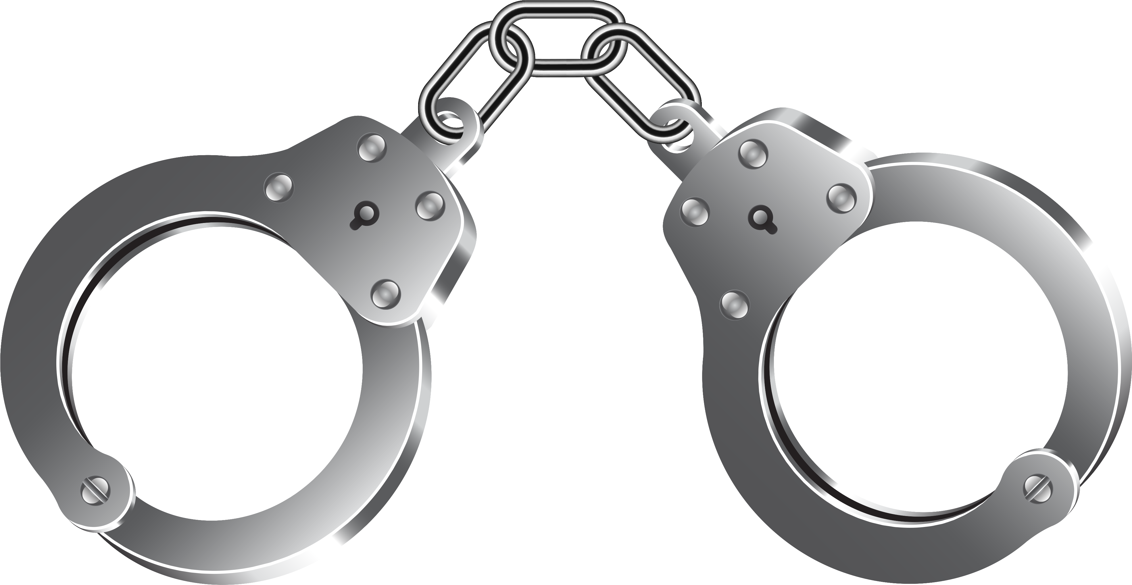 Police Handcuffs Clipart (4072x2218), Png Download