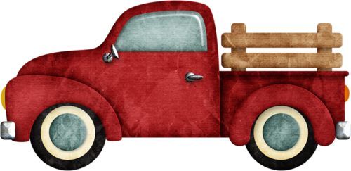 Png Royalty Free Download Jss Happycamper Png Jagger - Old Red Truck Clipart (500x243), Png Download