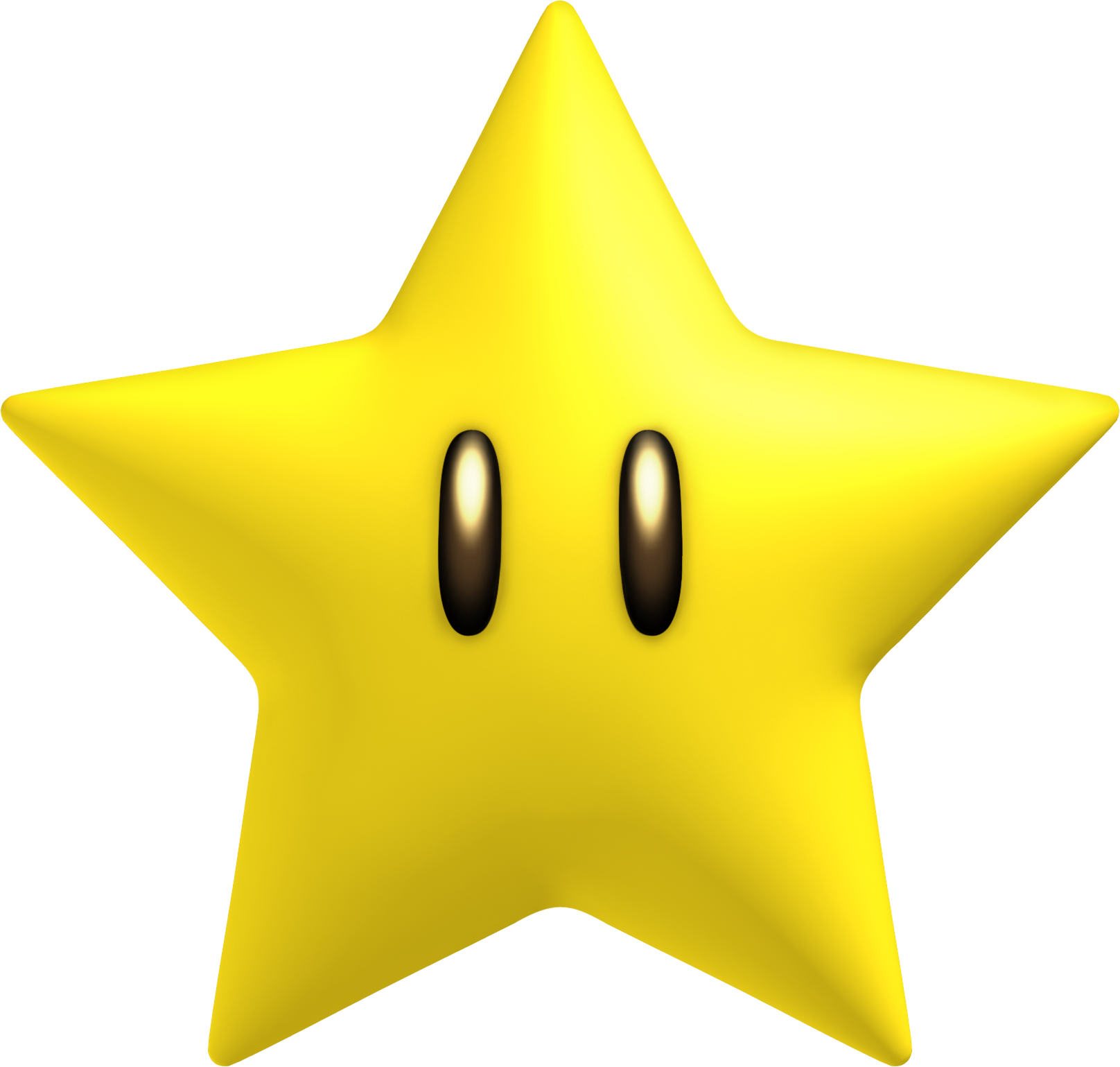 Super Star Nsmb2 - Mario Power Ups Star (1616x1539), Png Download