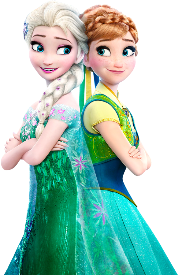 Elsa And Anna Frozen Fever Png - Frozen Fever Png (862x926), Png Download