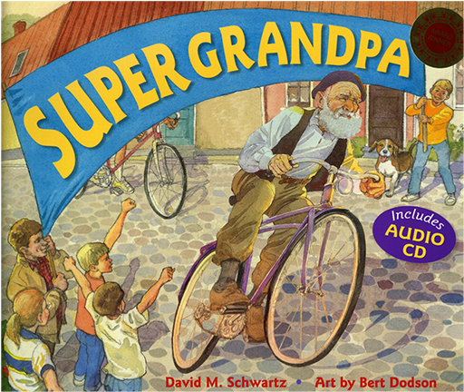 Super Grandpa - Super Grandpa David Schwartz (600x600), Png Download