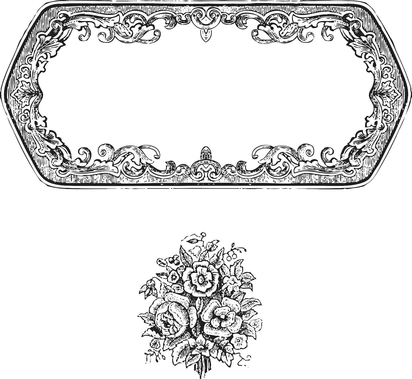 Vintage Border Frame Png Hd - Transparent Frame Png Border (1600x1474), Png Download